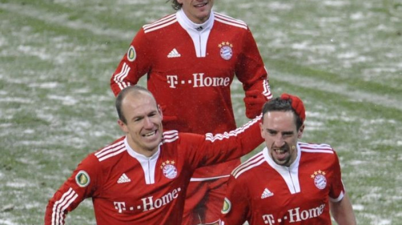"Bayern" vakaru noslēdza uz pozitīvas nots
Foto: AP/Scanpix