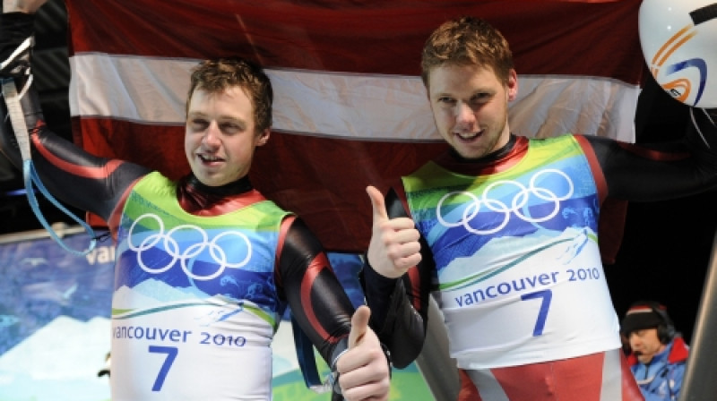 Andris un Juris Šici svin otro vietu
Foto: Romāns Kokšarovs, Sporta Avīze