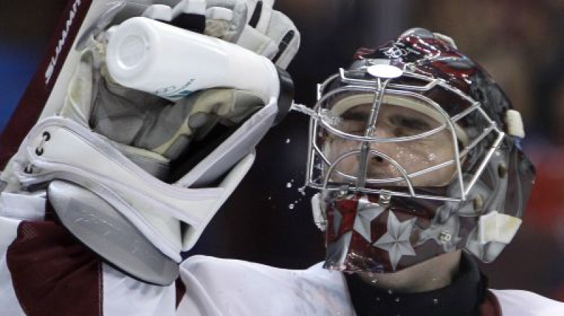Edgars Masaļskis arī šonakt dabūs kārtīgi pasvīst
Foto: AFP/Scanpix