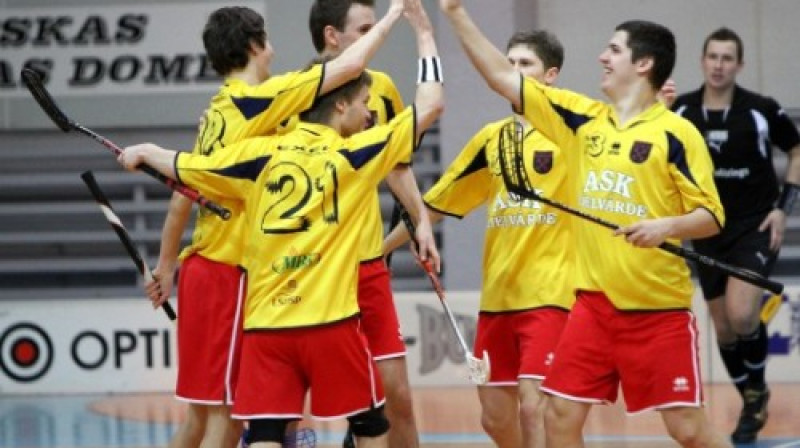 "Lielvārdes" florbolisti svin panākumu
Foto: Ritvars Raits, Sportacentrs.com