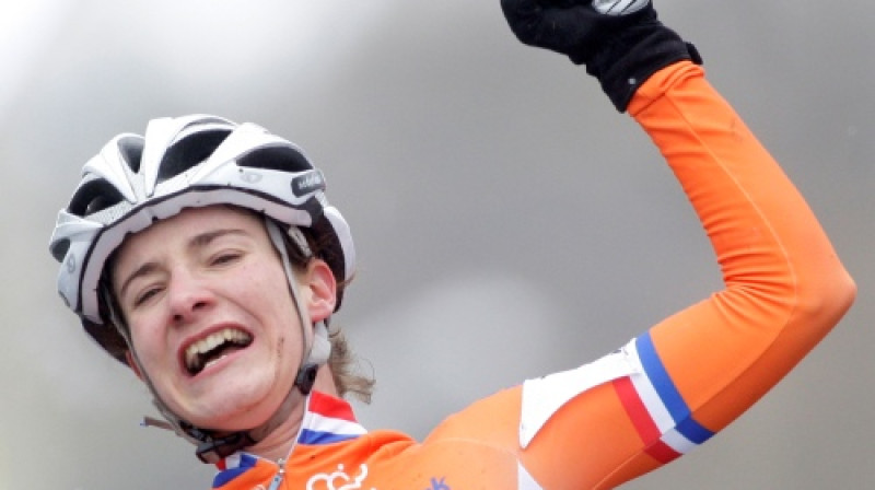 Sacensībās svētdien triumfēja pasaules čempione Marianne Vosa
Foto: AP/ Scanpix Sweden