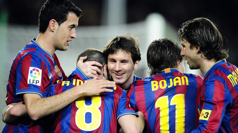 "Barcelona" spēlētāji
Foto: Scanpix Sweden