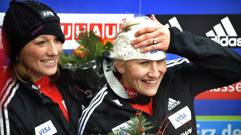 Hītera Moisī un Kailija Hamprīsa
Foto: AP/Scanpix