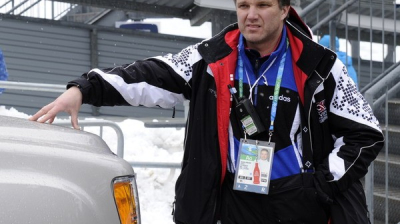 Sandis Prūsis, bobsleja izlases galvenais treneris
Foto: Romāns Kokšarovs, Sporta Avīze, f64