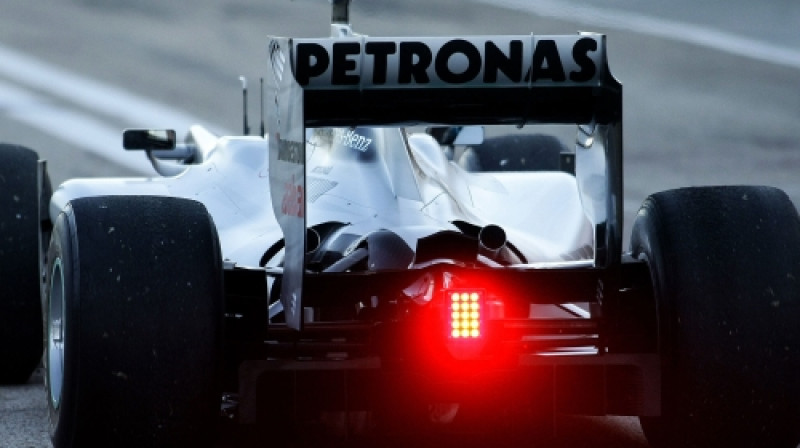 "Mercedes GP" formulām Bahreinā būs jauni difuzori
Foto: AFP