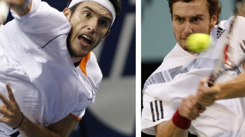 Leonardo Maijers pret Ernestu Gulbi
Foto: Reuters/Scanpix