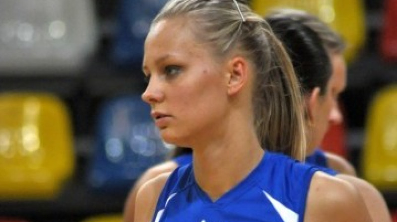 SVK "Rīga" volejboliste Ieva Vīksna
Foto: Aivars Račko, Sportacentrs.com
