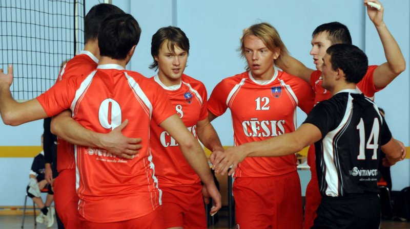 SK "Cēsis" volejbolisti
Foto: skcesis.lv