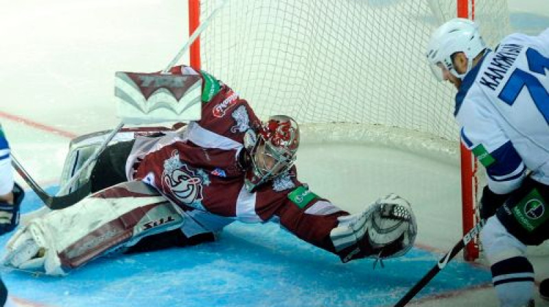Skatītājiem patīk Masaļska atraktīvais spēles stils.
Foto: Romāns Kokšarovs, SA, F64