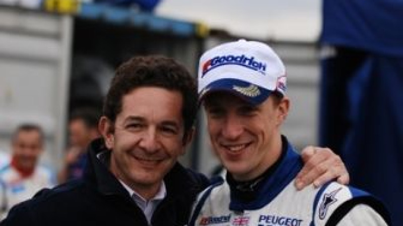 ''Kronos Racing'' vadītājs Marks van Dalens un Kriss Mīke
Foto: www.ircseries.com