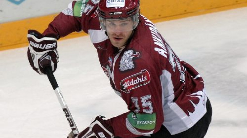 Diemžēl Ankipāna vārtu guvums nebja pēdējais spēlē.
Foto: Romāns Kokšarovs, Sporta Avīze, f64