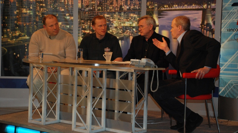 "Sporta studijas" viesi 
Foto: LTV Sports