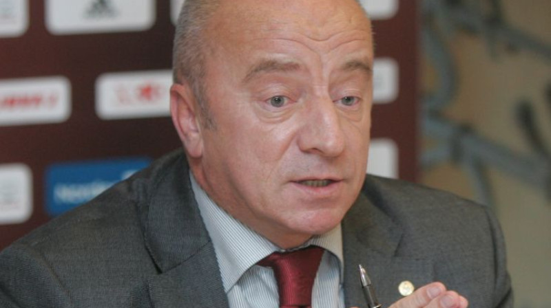 LFF ģenerālsekretārs Jānis Mežeckis
Foto: Romans Kokšarovs, Sporta Avīze, f64