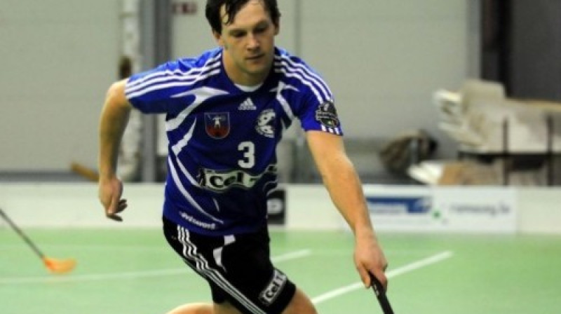 Andris Malkavs šajā spēlē atzīmējās ar 5(2+3) punktiem
Foto: skcesis.lv