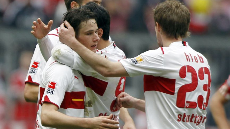 "Stuttgart" futbolisti priecājas Minhenē
Foto: AP/Scanpix