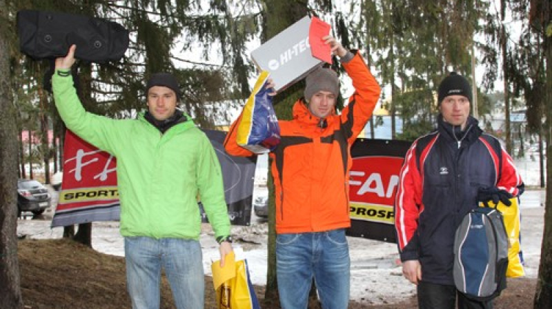 "Hi Tec Ogre X-Trail" uzvarētāji
Foto: Ritvars Raits, Sportacentrs.com