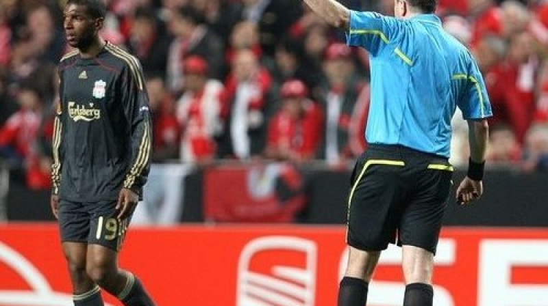 Raiens Bābels tiek noraidīts
Foto: EMPICS Sport/Scanpix