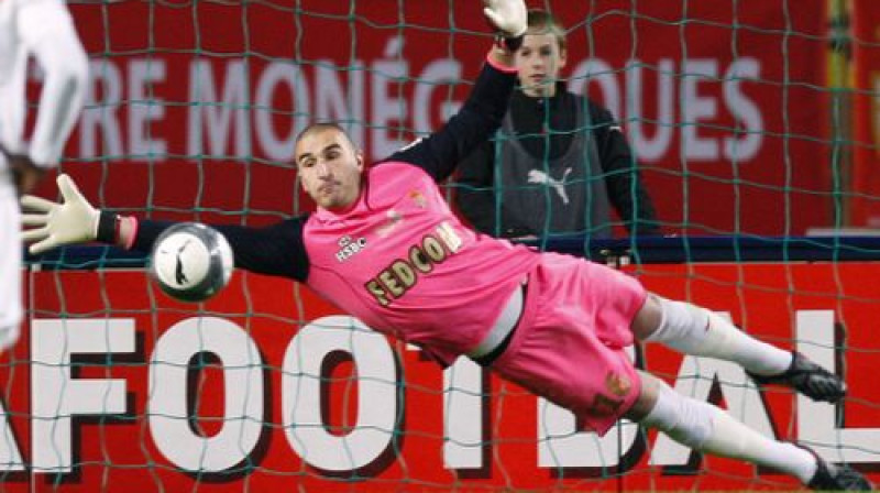 "Monaco" vārtsargs Stefans Rufjē
Foto: AFP/Scanpix