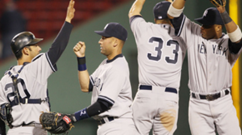 Ņujorkas "Yankees"
Foto: AFP/Scanpix