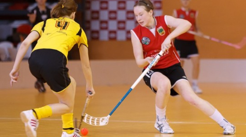 "Rubene" pret "Valmiera/Vinda"
Foto: Mārtiņš Šults, www.floorball.lv