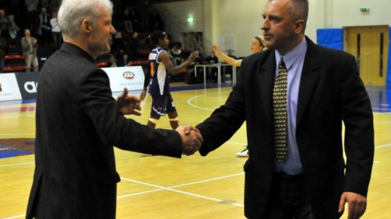 Ainars Zvirgzdiņš un Aigars Nerips
Foto: Romualds Vambuts, Sportacentrs.com