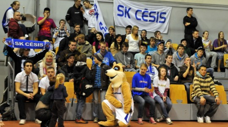 SK "Cēsis" līdzjutēji
Foto: Romualds Vambuts, Sportacentrs.com