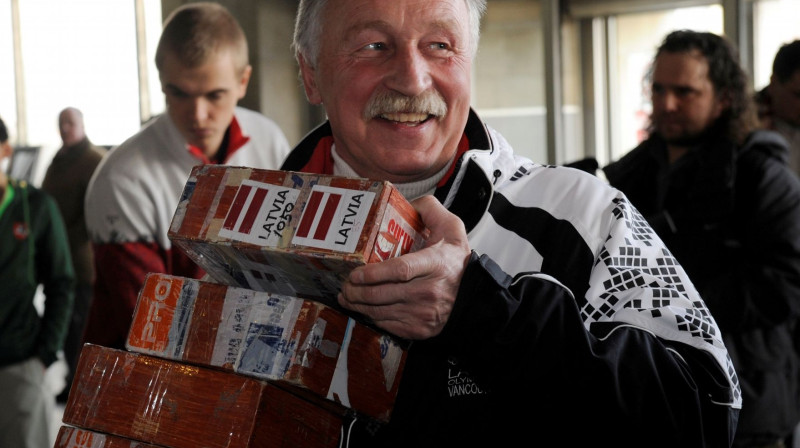 LBF prezidents Jānis Bērziņš
Foto: Romāns Kokšarovs, Sporta Avīze, f64