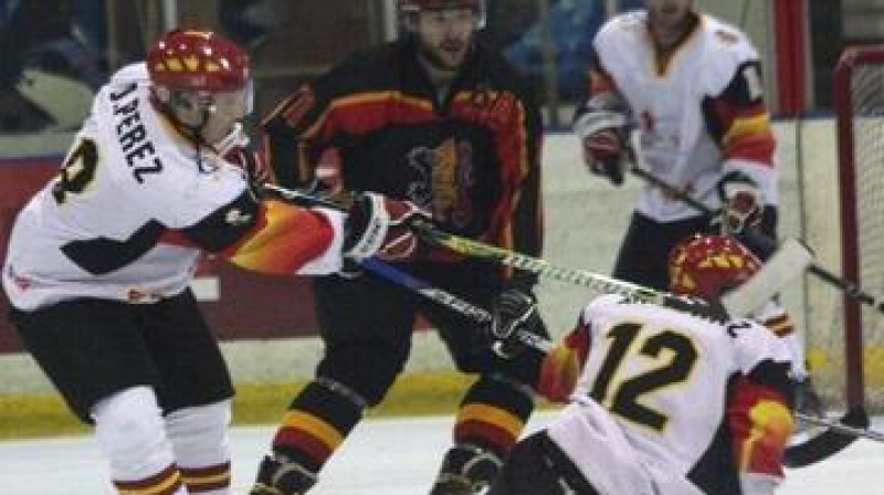 Spānijas un Beļģijas spēle
Foto: iihf.com