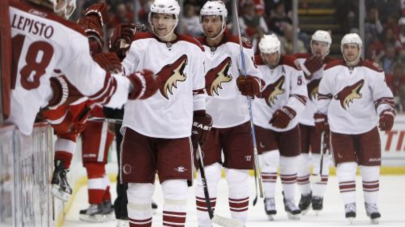 Fīniksas Coyotes hokejisti
Foto: AFP/Scanpix
