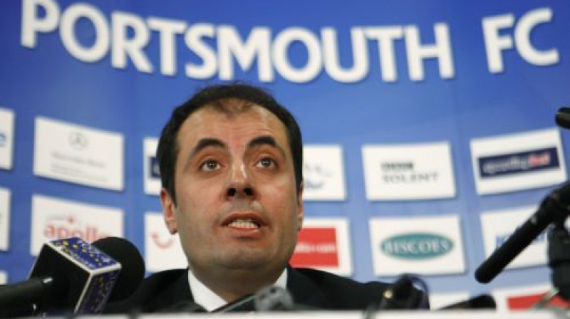 "Portsmouth" kluba pārvaldnieks Andrevs Andronikū
Foto: AP/Scanpix