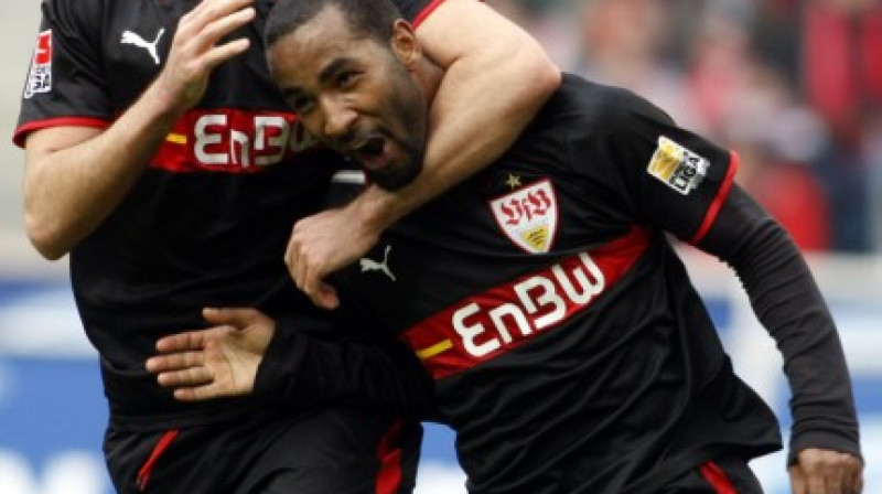 Kakau šodien guva ''Stuttgart'' pirmos vārtus.
Foto: AFP/AP/Scanpix