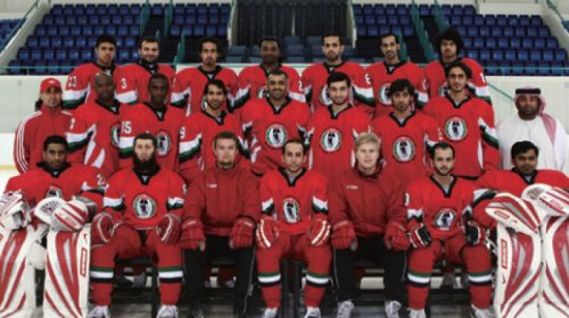 Apvienoto Arābu Emirātu komanda
Foto: www.iihf.com