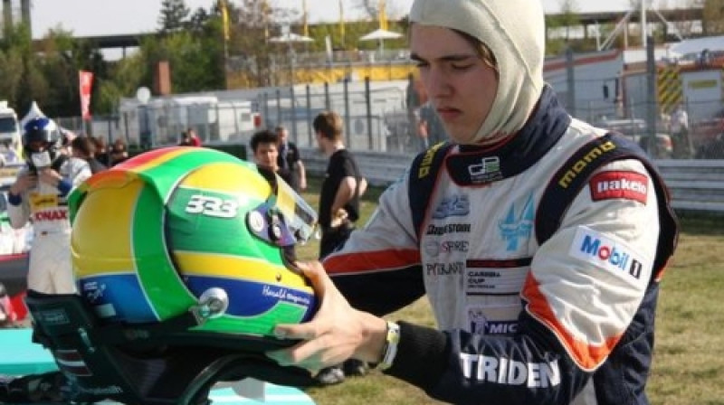 Haralds Šlēgelmilhs gatavojas startam
Foto: www.racecam.de
