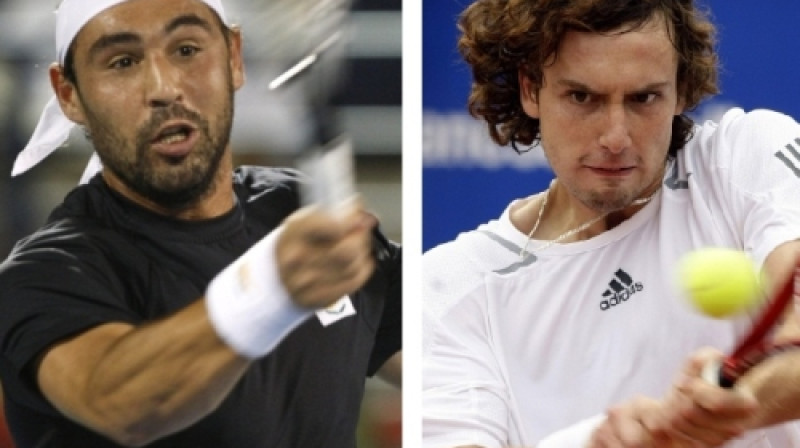 Markoss Bagdatis pret Ernestu Gulbi
Foto: Reuters/Scanpix