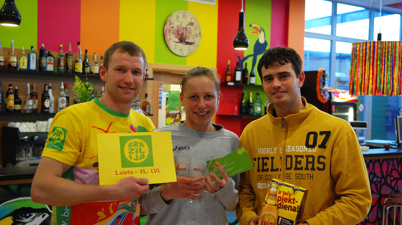 Komanda "Brazīlija"
Foto: Jānis Dakša, beachvolley.lv