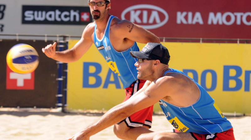 Tods Rodžerss un Fils Dalhauzers
Foto: www.fivb.com