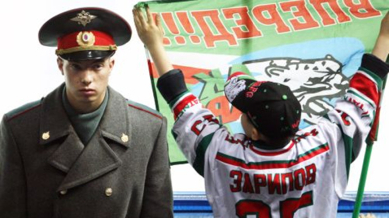 Kurš šodien būs spēcīgāks - Miliči vai "Ak Bars"?
Foto: ITAR-TASS