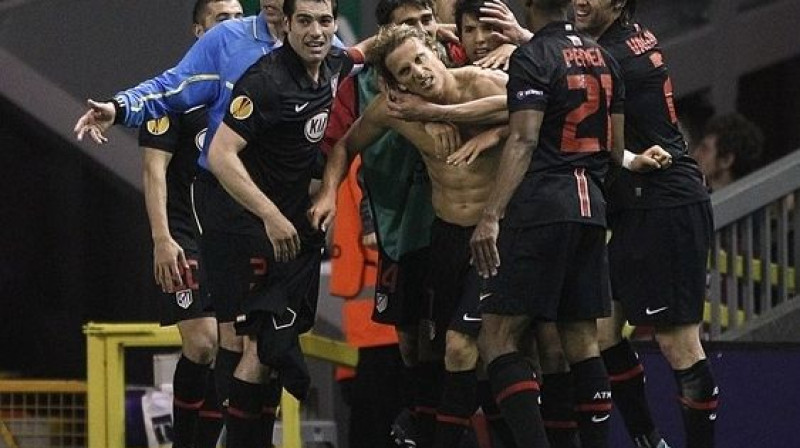 Djego Forlans un "Atletico" finālā! 
Foto: PA Wire/Scanpix