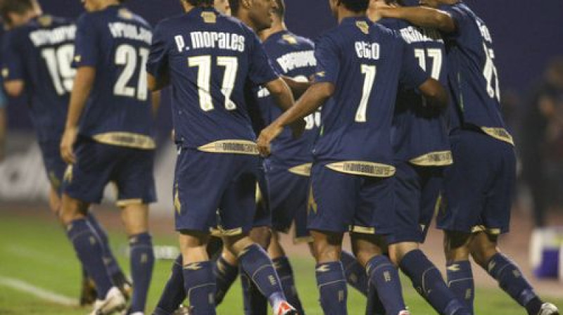 Zagrebas ''Dinamo'' futbolisti
Foto: Press Association Images/Scanpix