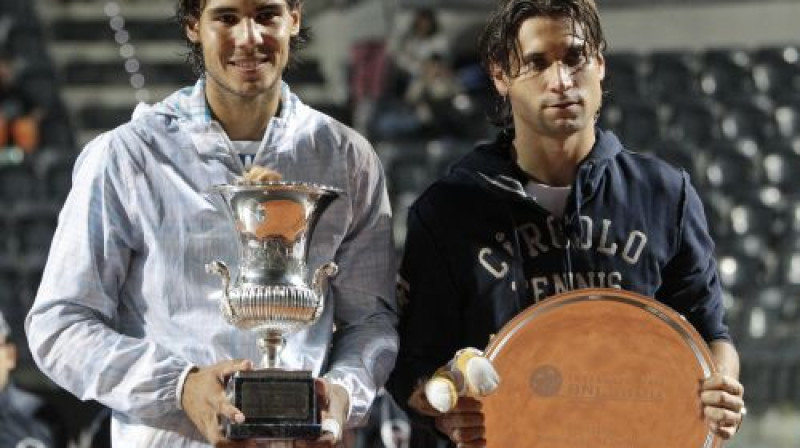 Rafaels Nadals un Davids Ferers
Foto: AP/Scanpix