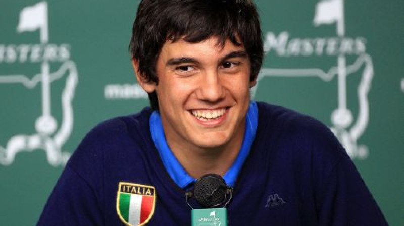 Mateo Manasero šī gada "Masters" turnīrā
Foto: AFP/Scanpix