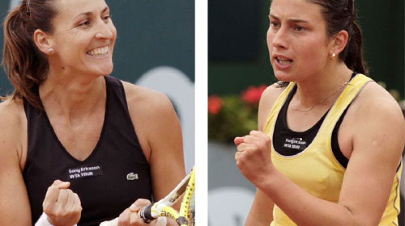 Aranta Parra Santonja pret Anastasiju Sevastovu
Foto: Reuters/Scanpix