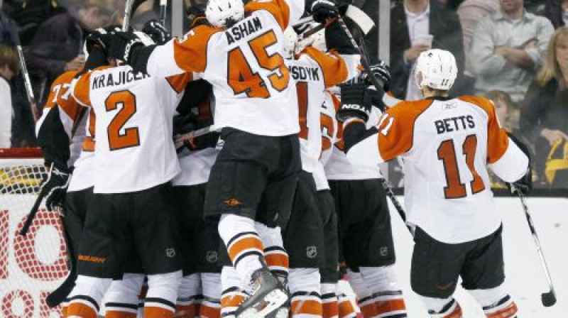 "Flyers" hokejisti
Foto: AP/Scanpix