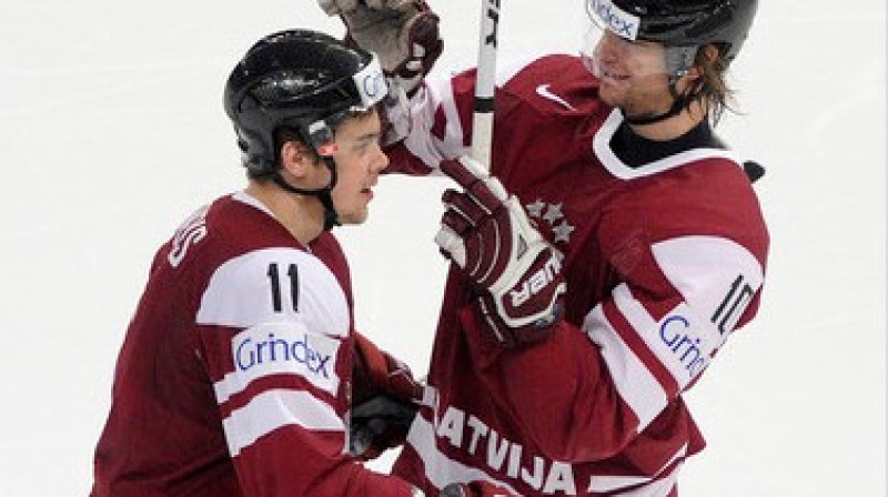 Kristaps Sotnieks un Lauris Dārziņš
Foto: AP/Scanpix