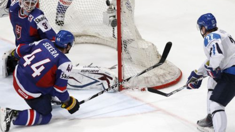 Ripa slovāku vārtos...
Foto: AP/Scanpix