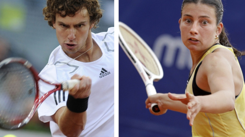 Ernests Gulbis un Anastasija Sevastova
Foto: AP/Scanpix