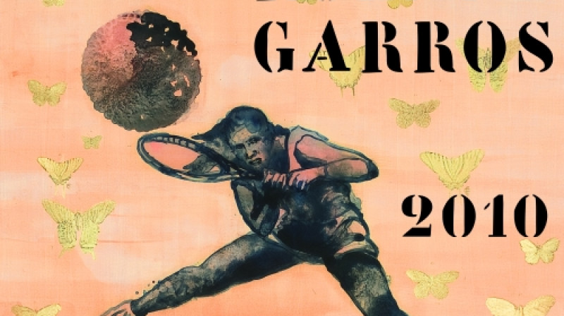 Oficiālais "French Open 2010" plakāts
