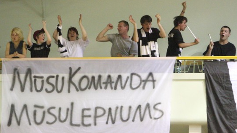 "VEF Rīga" komandas atbalstītāji
Foto: Renārs Buivids