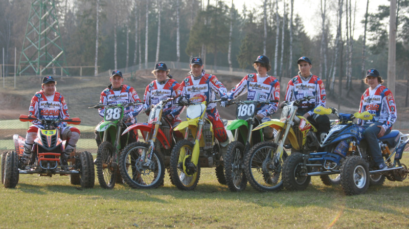"MX Ādaži" komandas sastāvs