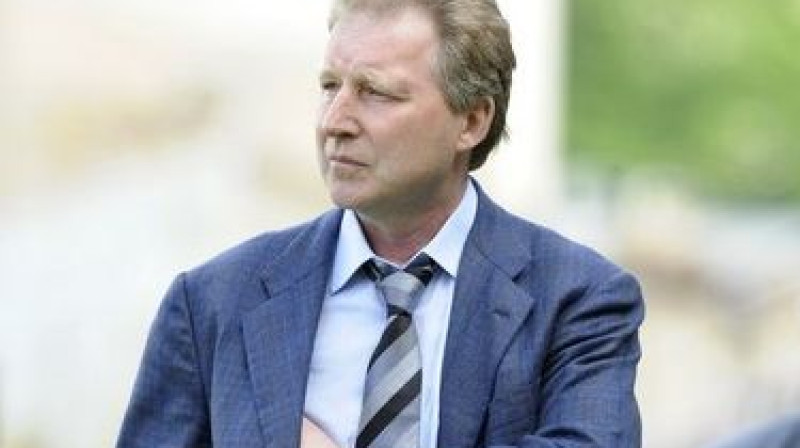 Aleksandrs Starkovs uz Baltijas kausa izcīņu ir izsaucis piecus potenciālos izlases debitantus.
Foto: Romans Kokšarovs, Sporta Avīze, f64